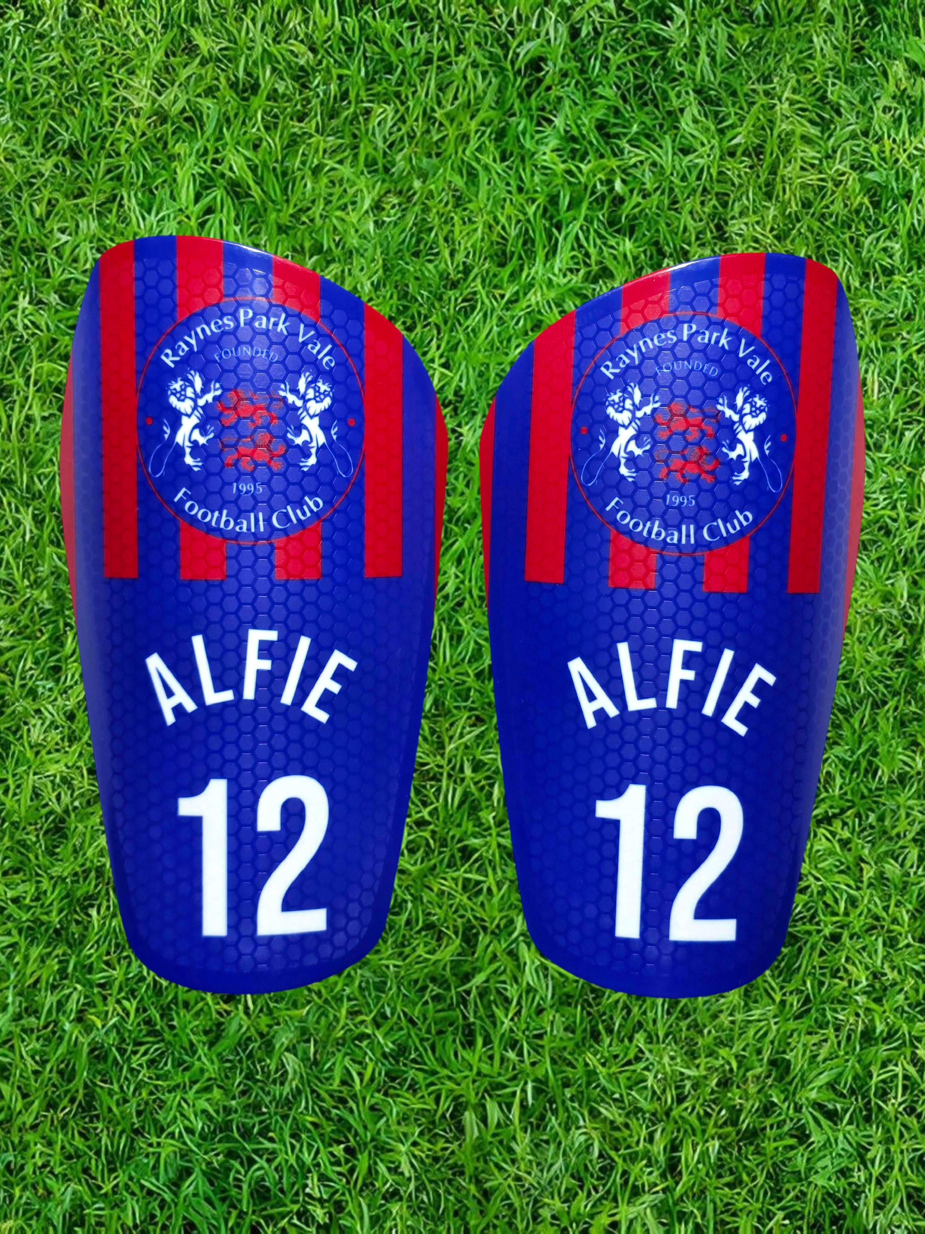 CLUB Personalised Shin Pads & Sleeves